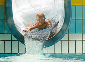 Bungalowpark met subtropisch zwembad